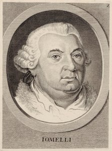 Portret van de componist Niccolò Jommelli, 1714-1774