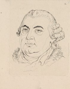 Portret van de componist Niccolò Jommelli door Unbekannt