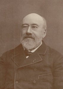 Portret van de componist en chansonnier Gustave Nadaud 1820-1893, 1880