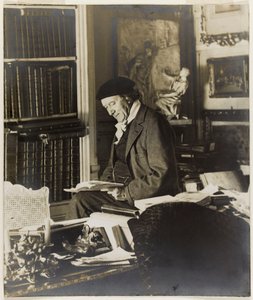 Portret van de dramaturg Victorien Sardou door Unbekannt