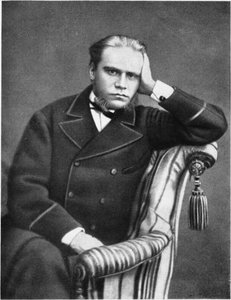 Portret van de advocaat en auteur Anatoli Fyodorovich Koni 1844-1927 door Unbekannt