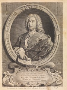 Portret van de wiskundige Johann Bernoulli door Unbekannt