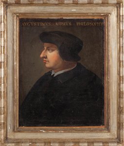 Portret van de filosoof Agostino Nifo door Unbekannt