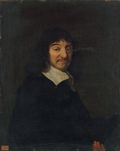 Portret van de Filosoof René Descartes