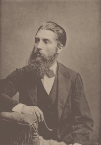 Portret van de pianist en componist Adolf Jensen 1837-1879 door Unbekannt