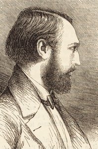 Portret van de pianist en componist Louis Lacombe 1818-1884 door Unbekannt