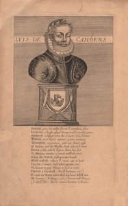 Portret van de dichter Luís Vaz de Camões c.1524-1580, 1655 door Unbekannt