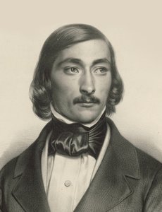 Portret van de violist en componist Delphin Alard 1815-1888, ca. 1840