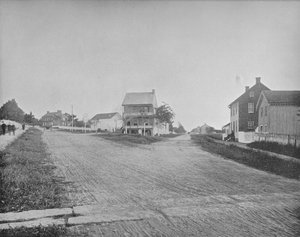 Positie gehouden door Union Sharpshooters bij Gettysburg, Pennsylvania