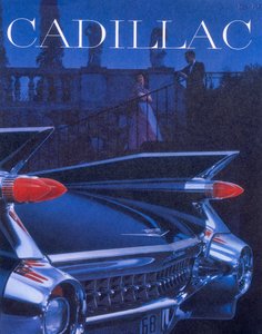 Poster ter promotie van een Cadillac door Unbekannt