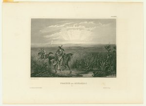 Prairie in Arkansas door Unbekannt