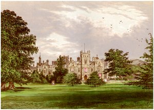 Preston Hall, Kent, huis van de familie Brassey, c1880
