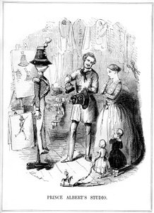 Studio van Prins Albert, 1843 door Unbekannt