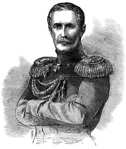 Prins Aleksandr Sergeyevich Menshikov, Russische militaire commandant, 1853