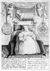 Prins Charles en prins Henry, zonen van koning Charles I