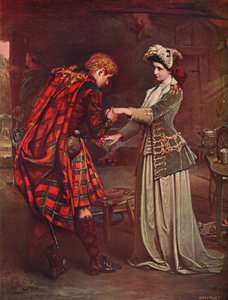 Afscheid van prins Charles van Flora MacDonald door Unbekannt
