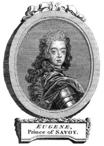 Prins Eugenius van Savoye, generaal in het Oostenrijkse leger