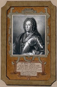 Prins Eugenius van Savoye, generaal in het Oostenrijkse leger door Unbekannt