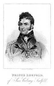 Prins Leopold van Saksen-Coburg-Saalfeld, 1823 door Unbekannt