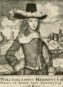 Prins Willem van Oranje in zijn dertiende jaar, c1662, 1928