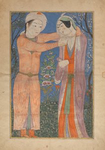 Prinselijk Paar, 1400-1405 door Unbekannt