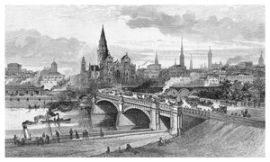 Princes Bridge, Melbourne, Victoria, Australië