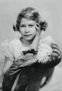 Prinses Elizabeth negen jaar oud, 1935 door Unbekannt