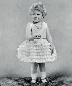 Prinses Elizabeth twee jaar oud in 1928, 1937
