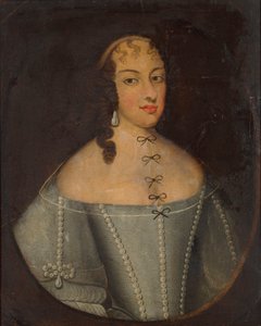 Prinses Margaret Yolande van Savoye 1635-1663, Hertogin van Parma, 17e eeuw door Unbekannt