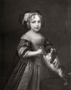 Prinses later Koningin Anne, ca. 1670-1675 1906