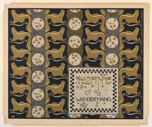 Print, Goldfische Wandbehang