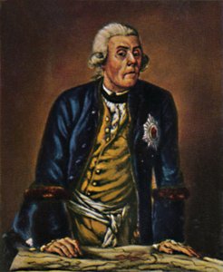Prins Heinrich von Preußen 1726-1602. - Schilderij van Menzel, 1934 door Unbekannt