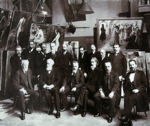 Professoren van de Russische Academie van Kunsten, 1913