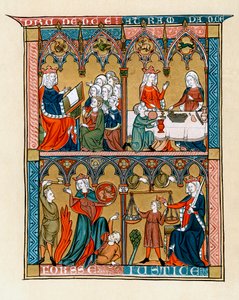 Voorzichtigheid, Gematigdheid, Moed en Rechtvaardigheid, 1290-1300
