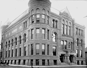 Openbare Bibliotheek Gebouw, Minneapolis, Minnesota, VS, ca. 1900