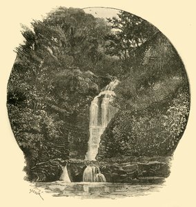 Pyrddin-watervallen, Vale of Neath