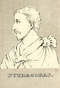 Pythagoras, ca. 570-ca. 495 v.Chr., 1830 door Unbekannt