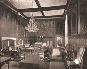 Kamer van Koningin Elizabeth in Penshurst Place, Kent