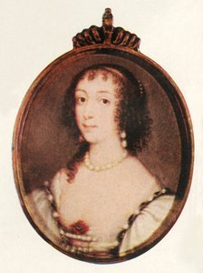 Koningin Henrietta Maria, ca. 1640-1643, 1947 door Unbekannt