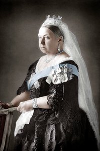 Koningin Victoria van het Verenigd Koninkrijk, ca. 1890 door Unbekannt