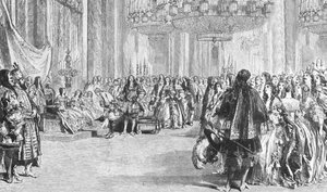 Kostuumbal van koningin Victoria in Buckingham Palace, 6 juni 1845, 1901