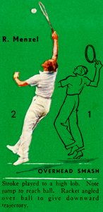R. Menzel - Overhead Smash, c1935