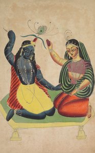 Radha en Krishna, 1800s