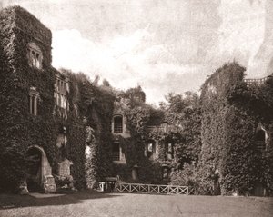 Kasteel Raglan, Monmouthshire, Wales, 1894