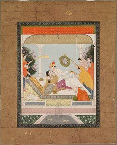 Raja met zijn Geliefde, ca. 1790-1800