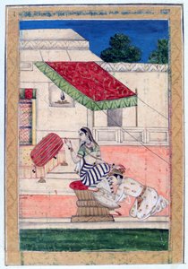 Ramkali Ragini, Ragamala Album, School van Rajasthan
