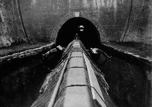 Klaar om een kanaalboot te trekken, Londen, ca. 1890-1903