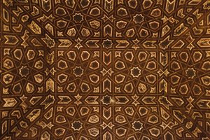 Real Alcazar de Sevilla - plafonddecoratie Sevilla Spanje