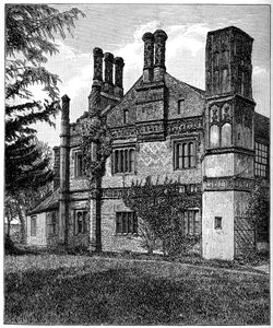 Rectory House, Great Snoring, Norfolk, eind 15e eeuw, 1893