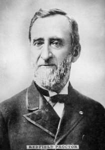 Redfield Proctor, 1831-1908, jaren 1920
